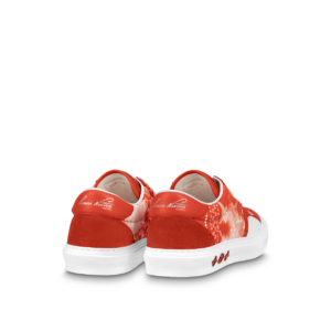 Giay Nam Louis Vuitton Lv Ollie Trainers 'Orange' 1AA7MZ