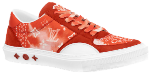 Giay Nam Louis Vuitton Lv Ollie Trainers 'Orange' 1AA7MZ