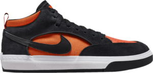 Giay Nike SB React Leo 'Black Electro Orange' DX4361‑002
