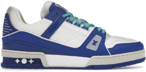Giay Louis Vuitton LV Trainers 'Blue' 1A9VOA