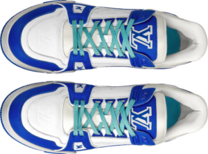 Giay Louis Vuitton LV Trainers 'Blue' 1A9VOA