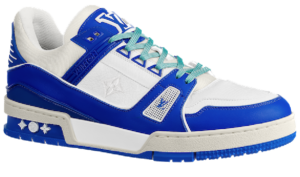 Giay Louis Vuitton LV Trainers 'Blue' 1A9VOA