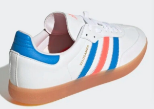 Giay Adidas Velosamba 'White Blue Rush Turbo' GW5323