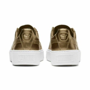 Giay Puma Basket Platform 'Luxe Gold' 366687‑02
