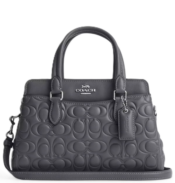 Túi Coach Mini Darcie Carryall Signature 'Industrial Grey' CM050-SVQ9R