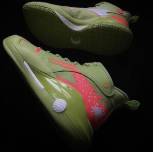 Giay Lining Yushuai 15 'Green Orange' ABAR043-3