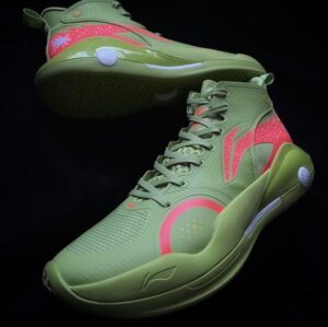 Giay Lining Yushuai 15 'Green Orange' ABAR043-3