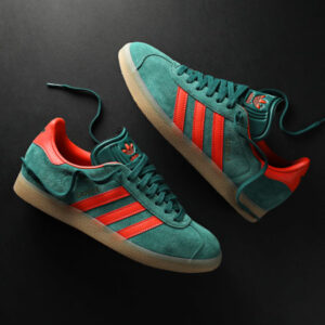Giay Adidas Originals Gazelle 'Collegiate Green Red' IG6200