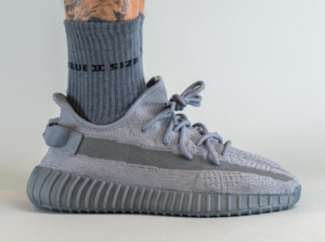 Giay Adidas Yeezy Boost 350 V2 'Steel Grey' IF3219