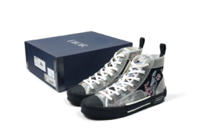 Giay Dior High Canvas Sorayama Robot 'Black' 3SH118YND-H963