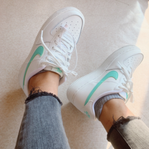 Giay Nike Air Force 1 'White Emerald Rise' DV7762‑104
