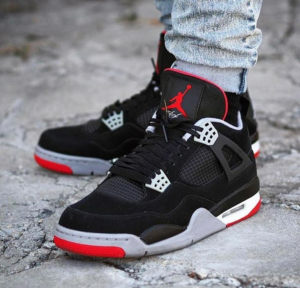 Giay Nike Air Jordan 4 Retro GS 'Bred Reimagined' FQ8213-006