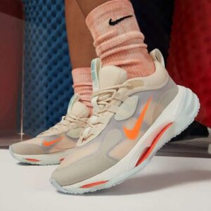 Giay Nike Spark 'Pearl White Orange' DJ6945-200
