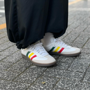 Giay Adidas Samba OG Rasta 'White' IH3118