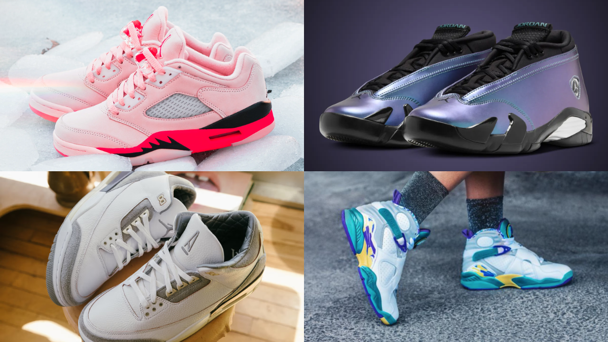 Mot so lua chon Air Jordan tuyet voi hien nay danh cho phai nu