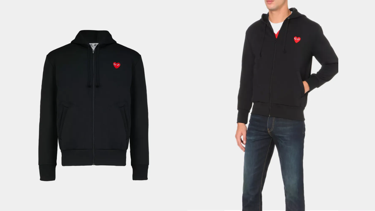 Những mẫu hoodie Comme des Garçons must-have trong mùa này Hinh anh 4: Nhung mau hoodie Comme des Garcons must-have trong mua nay