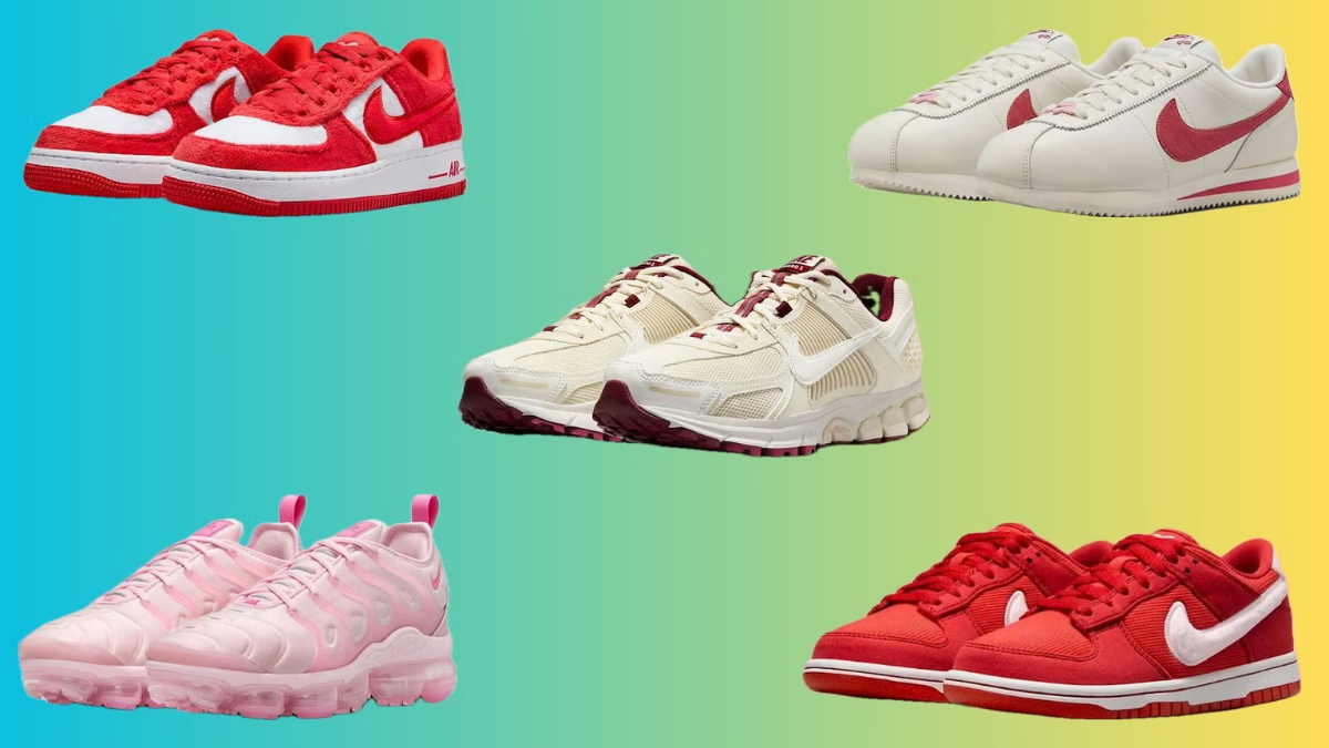 13 mẫu sneaker lý tưởng để tặng người yêu vào dịp Valentine này Hinh anh 1: 13 mau sneaker ly tuong de tang nguoi yeu vao dip Valentine nay