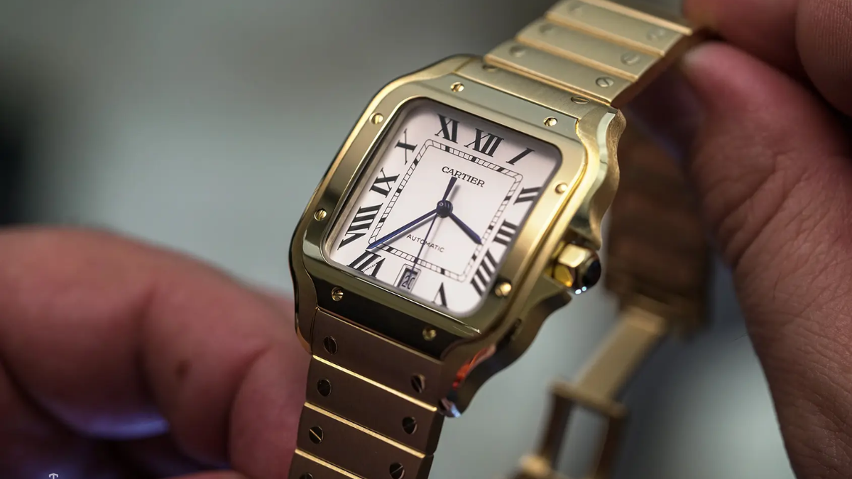 Cartier Santos: Một thế kỷ của sự đổi mới Hinh anh 2: Cartier Santos: Mot the ky cua su doi moi