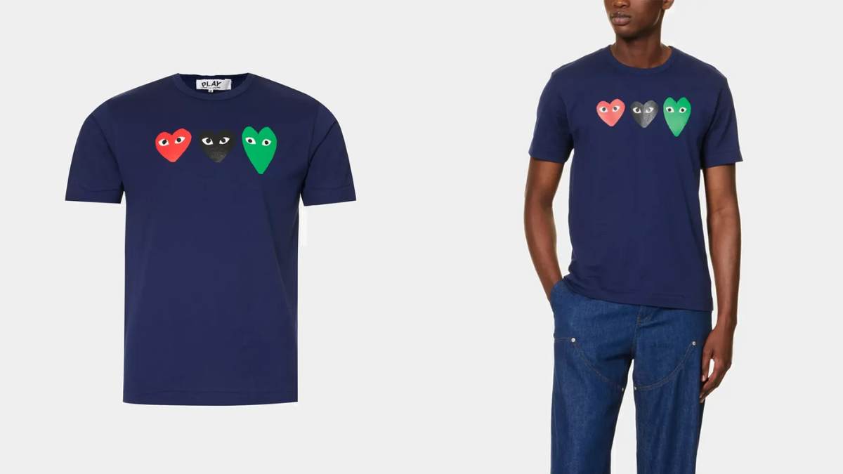 Khám phá sự sang trọng của áo phông Comme des Garçons Hinh anh 6: Kham pha su sang trong cua ao phong Comme des Garcons