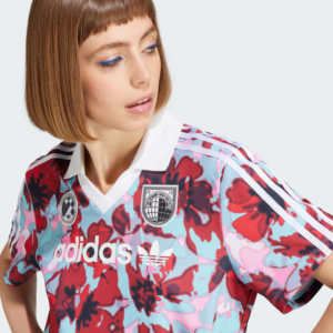 Ao Adidas Allover Print Short Sleeve Jersey 'Red' IR9808