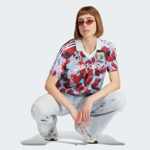 Ao Adidas Allover Print Short Sleeve Jersey 'Red' IR9808