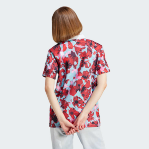 Ao Adidas Allover Print Short Sleeve Jersey 'Red' IR9808