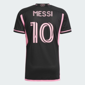 Ao Adidas Inter Miami CF 23/24 Messi Away Jersey 'Black Pink' JE9745