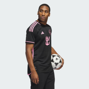 Ao Adidas Inter Miami CF 23/24 Messi Away Jersey 'Black Pink' JE9745