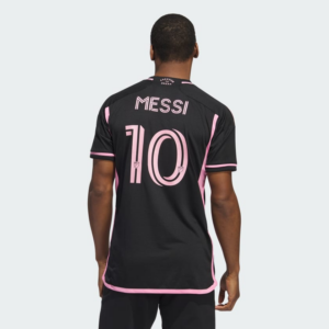 Ao Adidas Inter Miami CF 23/24 Messi Away Jersey 'Black Pink' JE9745