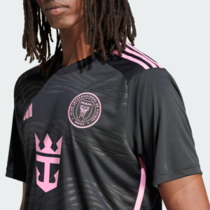 Ao Adidas Inter Miami CF 23/24 Away Jersey 'Black Pink' IS4877