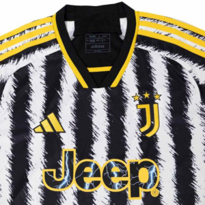 Ao Adidas Juventus 23/24 Home Jersey 'Black White' HR8256