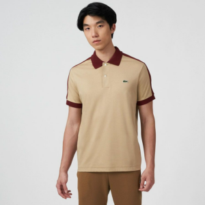 Ao Lacoste Classic Fit Contrast Collar 'Beige' PH9532-02S