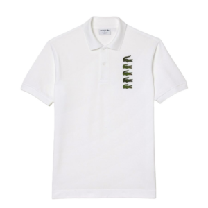 Ao Lacoste Classic Fit Croc Badge Pique 'White' PH3474-001