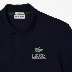 Ao Lacoste Regular Fit Stretch Pique Polo 'Navy' PH1136-166