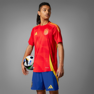 Ao Adidas Spain 2024 Home Jersey 'Better Scarlet' IP9333