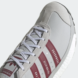 Giay Adidas Country x Human Made 'Grey Burgundy' S42974