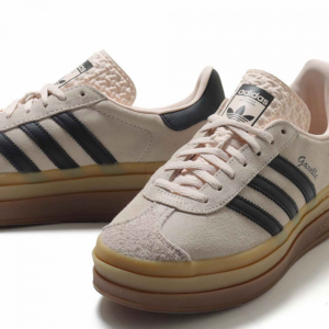 Giay Adidas Gazelle Bold 'Wonder Quartz Black Gum' IE0429