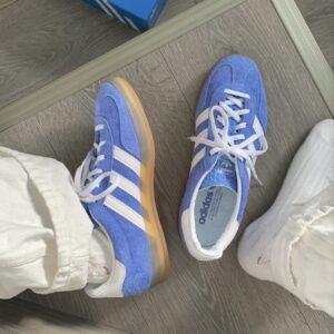 Giay Adidas Gazelle Indoor 'Blue Burst Yellow' IE2960