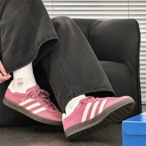 Giay Adidas Gazelle Indoor 'Pink Cloud White' IF1809