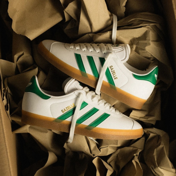 Giày Adidas Gazelle 'White Green' IH2216 - Hình ảnh 2