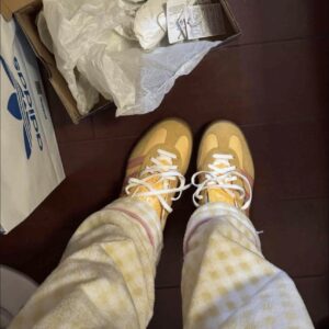 Giay Adidas Originals Gazelle Indoor 'Yellow Pink' IE2959