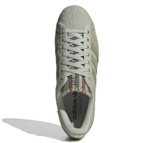 Giay Adidas Originals Superstar 'Green Brown' IE2941