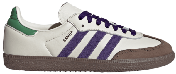 Giày Adidas Samba OG 'Off White Core Purple' ID8349