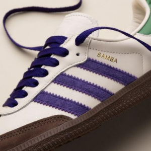 Giay Adidas Samba OG 'Off White Core Purple' ID8349