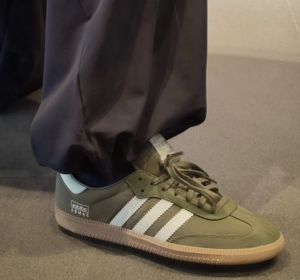 Giay Adidas Samba OG 'Reflective Focus Olive' IE3440