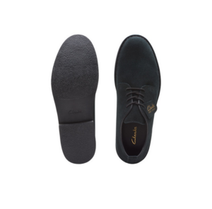 Giay Clarks Leather Breathable Casual 'Black' 261667757