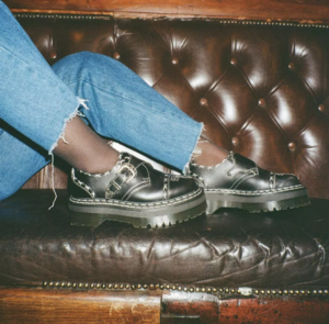 Giay Dr.Martens Monk Gothic Americana 'Black' 34131001