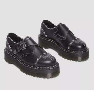 Giay Dr.Martens Monk Gothic Americana 'Black' 34131001