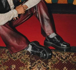 Giay Dr.Martens Monk Gothic Americana 'Black' 34131001