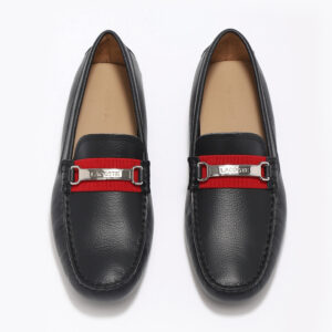 Giay Lacoste Ansted 319 Loafers 'Black Red' 7-38CMA00841B5